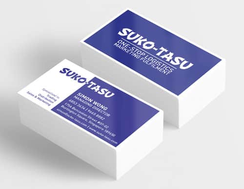 Suko-Tasu Namecard Design