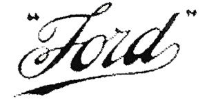 Ford Logo - 1909
