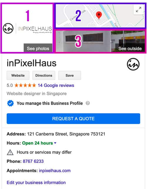 Optimise Google My Business Photos