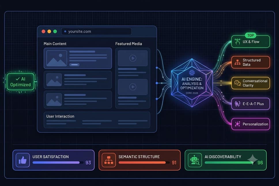 How to Design Websites Google's AI Actually Recommends in 2026